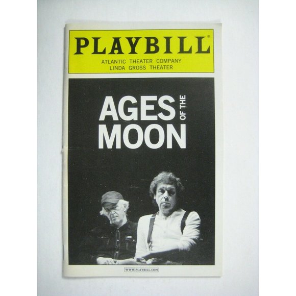 Ages of the Moon Playbill January 2010 Sam Sheppard Sean McGinley Stephen Ray - Picture 1 of 6